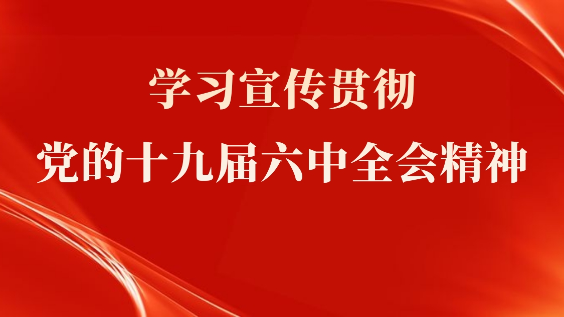 主题党课：学习宣传贯彻党的十九届六中全会精神